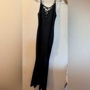 Lace up Maxi Dress